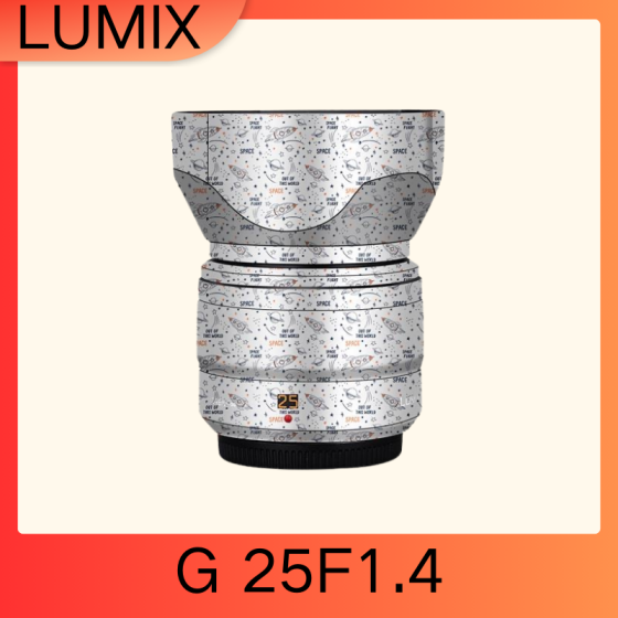 Lentes LUMIX G25F1.4  - Pele câmera, adesivo câmera - com alta resistência a arranhões, à prova d'água e com design elegante.